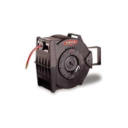Legacy Legacy 8482; L8306 3/8"x 75' 350 PSI Enclosed Chassis Spring Retractable Composite Hose Reel L8306